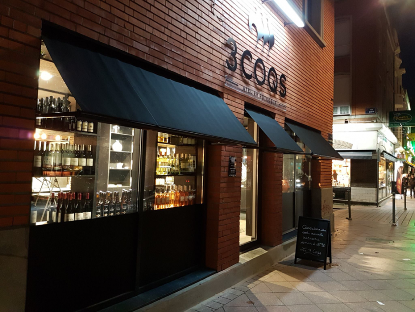 Caisse enregistreuse restaurant - Les 3 coqs