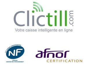 Caisse enregistreuse certifiée NF525 - Clictill
