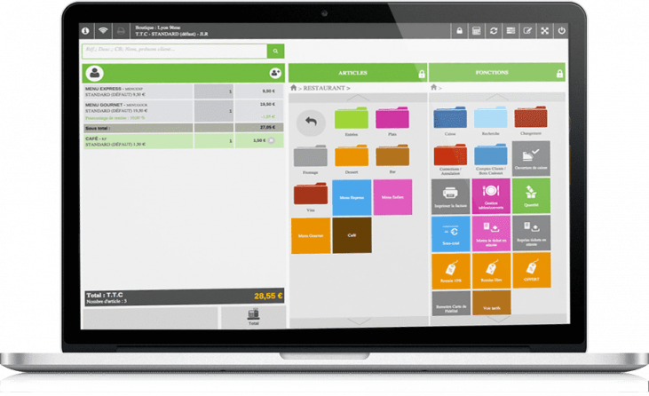 Caisse Enregistreuse En Ligne Compatible Tpv Ipad Pc Mac Clictill Logiciel Caisse Enregistreuse