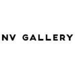 logo de l'entreprise Nv Gallery le logo es noir sur un fond blanc