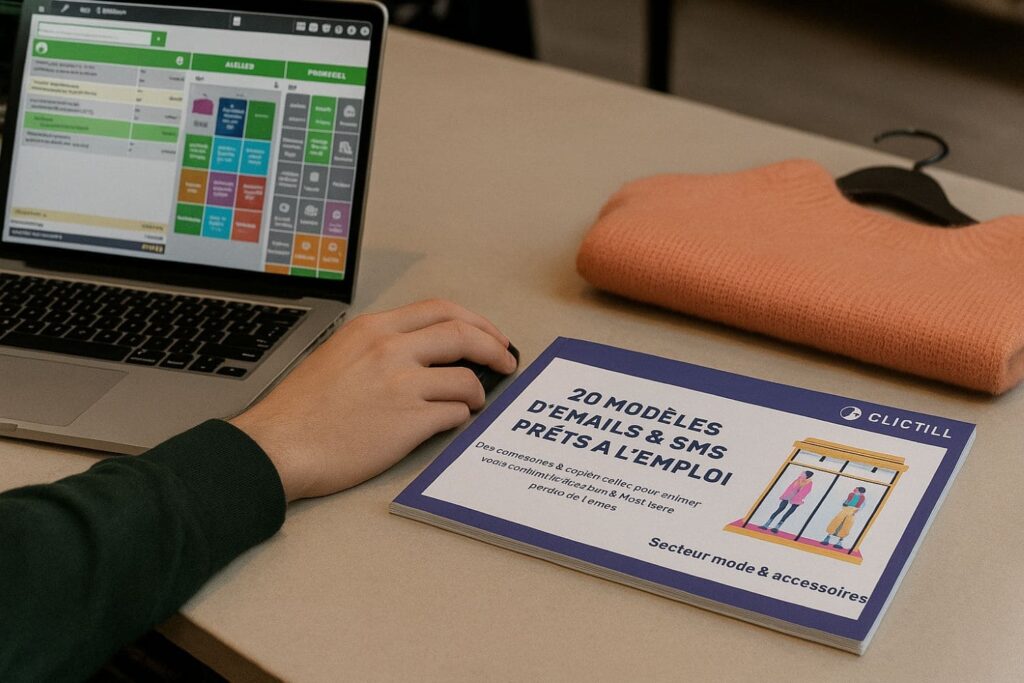 modèle de mails et sms pour campagnes promo mode