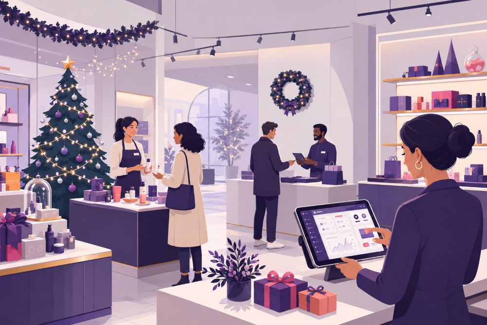 animation de Noël en magasin